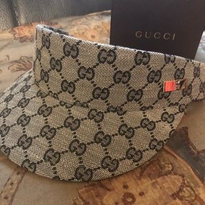 Unisex Gucci Monogram Visor